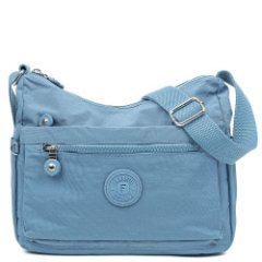 8634-113 FABRETTI Сумка 100% полиэстер (Голубой/27*22*10/полиэстер/FABRETTI)