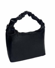 235К Сумка женская натуральная кожа (black) (Черный/31*23*11/натуральная кожа/Redmond)