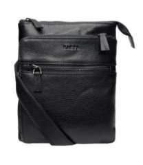 0640-03 Сумка мужская натуральная кожа (KARYA) (Черный/20*25*2/натуральная кожа/KARYA)