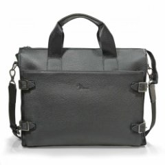 102-279-1 Портфель мужской кожа (Пеллекон) (черный/34*29*8/натуральная кожа/PELLECON)