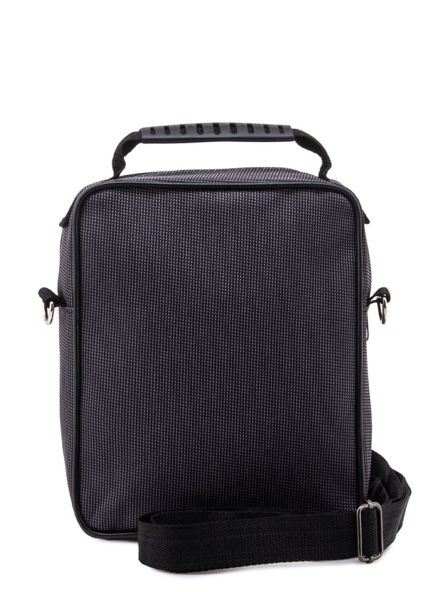 2 Визитка 05 Сумка мужская серый (Серый/текстиль/S.Lavia)