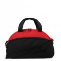 2-322 Сумка дорожная (Текстиль ПЭ/красно-черный) (Красный/чёрный/45*26*21/текстиль/ANTAN)