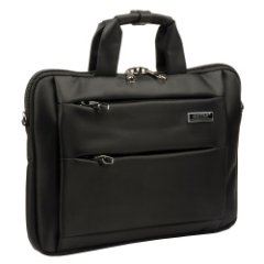 2409 (BLACK) Сумка для ПК ARISTOCRAT (черный/39*29*3/полиэстер/M/0,62 кг/0,62 кг/3 литра)