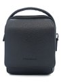 102-81734-1 Сумка мужская кожа (Пеллекон) (черный/18*21*8,5/натуральная кожа/PELLECON)