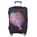 W1013-L (FABRETTI) Чехол для чемодана 92%Полиэстер/8%Спандекс (черный)