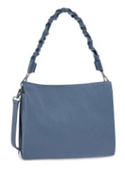 HL 12-301114 Сумка женская натуральная кожа (голубой) (голубой/30*24*10/натуральная кожа/Hogerland)