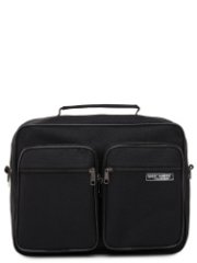 6 Деловая 01 Сумка мужская (чёрный) (Черный/31*24*13/текстиль/S.Lavia)