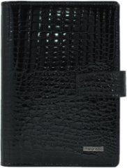 54029-46# Black Обложка для документов (Malgrado) (Черный/13,5*10*1,5/натуральная кожа/Malgrado)