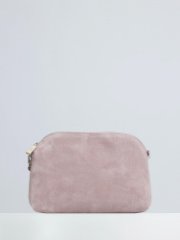 2962LNC Сумка женская замша (Пудра) (Пудра/25*17*7/натуральная замша/кожа/Richet)
