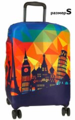 7006 чехол для чемодана (S) (мультиколор/бифлекс/S/VIP COLLECTION)