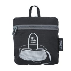 92102-2 FABRETTI Сумка складная 100% полиэстер (Черный/40*23*19/полиэстер/FABRETTI)