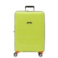 EN6520-24-116 FABRETTI Чемодан 4-х колесный 100% полипропилен (зелёный/45*66*26/полипропилен/M/FABRETTI)