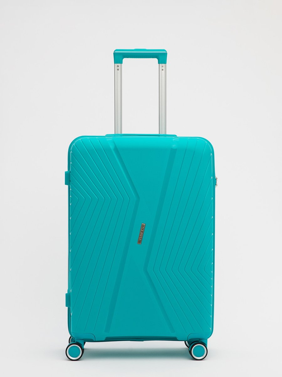 RY-804 75 20 Чемодан полипропилен (бирюзовый) (бирюзовый/38,5*55*21/полипропилен/S/2,8 кг/S.Lavia)