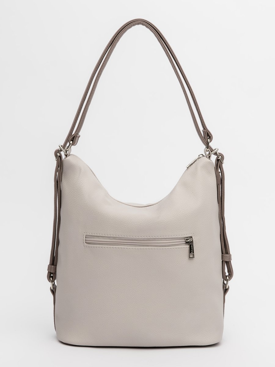 1494 93 86/93 26 Сумка-рюкзак женская (светло бежевый/28*30*13/экокожа/S.Lavia)