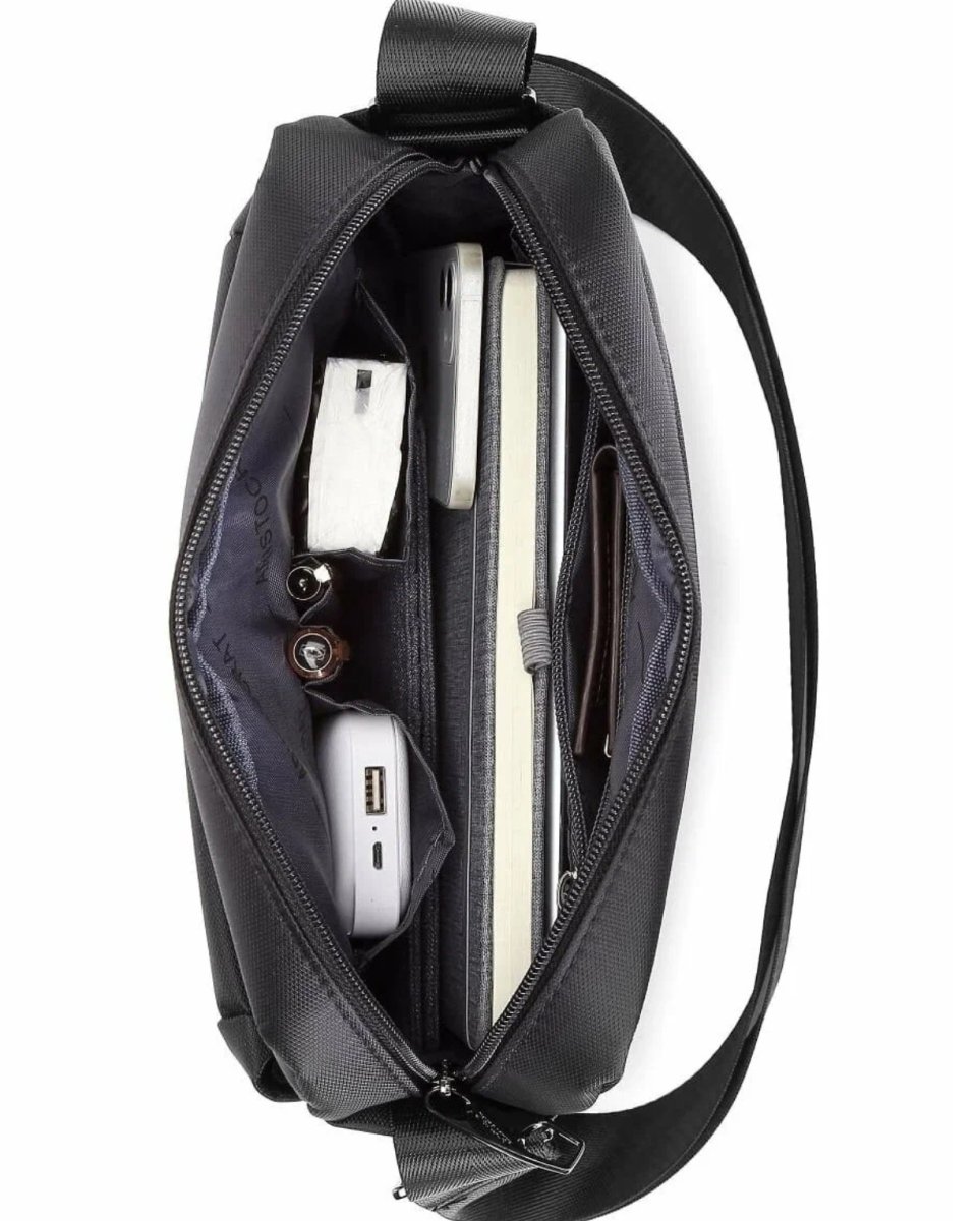 1201 (BLACK) Сумка ARISTOCRAT (черный/23*19*4/полиэстер/0,37 кг/1,5 литра/ARISTOCRAT )