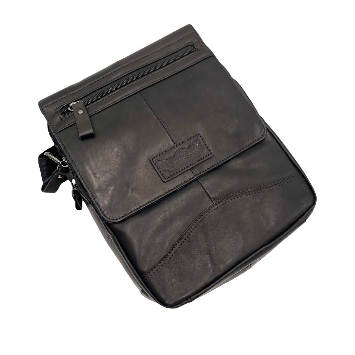 89059 Сумка мужская натуральная кожа (21*27*6/натуральная кожа/Hogerland)