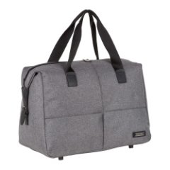 П0018-06 (Grey) сумка дорожная текстиль (Серый/42*36*22,5/полиэстер/0,83 кг/34 литра/Polar)