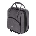 М-7314 Сумка на колесах катионик серый (серый/38*29*22/полиэстер/NTL Continent)