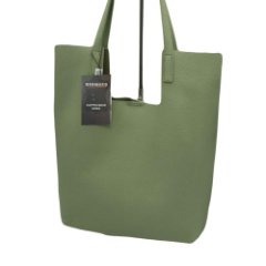 651К Сумка женская натуральная кожа (green) (зелёный/30*30*9/натуральная кожа/Redmond)