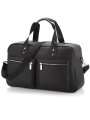 8424 Сумка дорожная мужская натуральная кожа (Черный/51*27*20/натуральная кожа/Redmond)