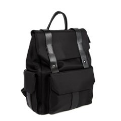 41-231-31-4 Рюкзак мужской (чёрный) (Черный/30*39*12/нейлон/экокожа/L)