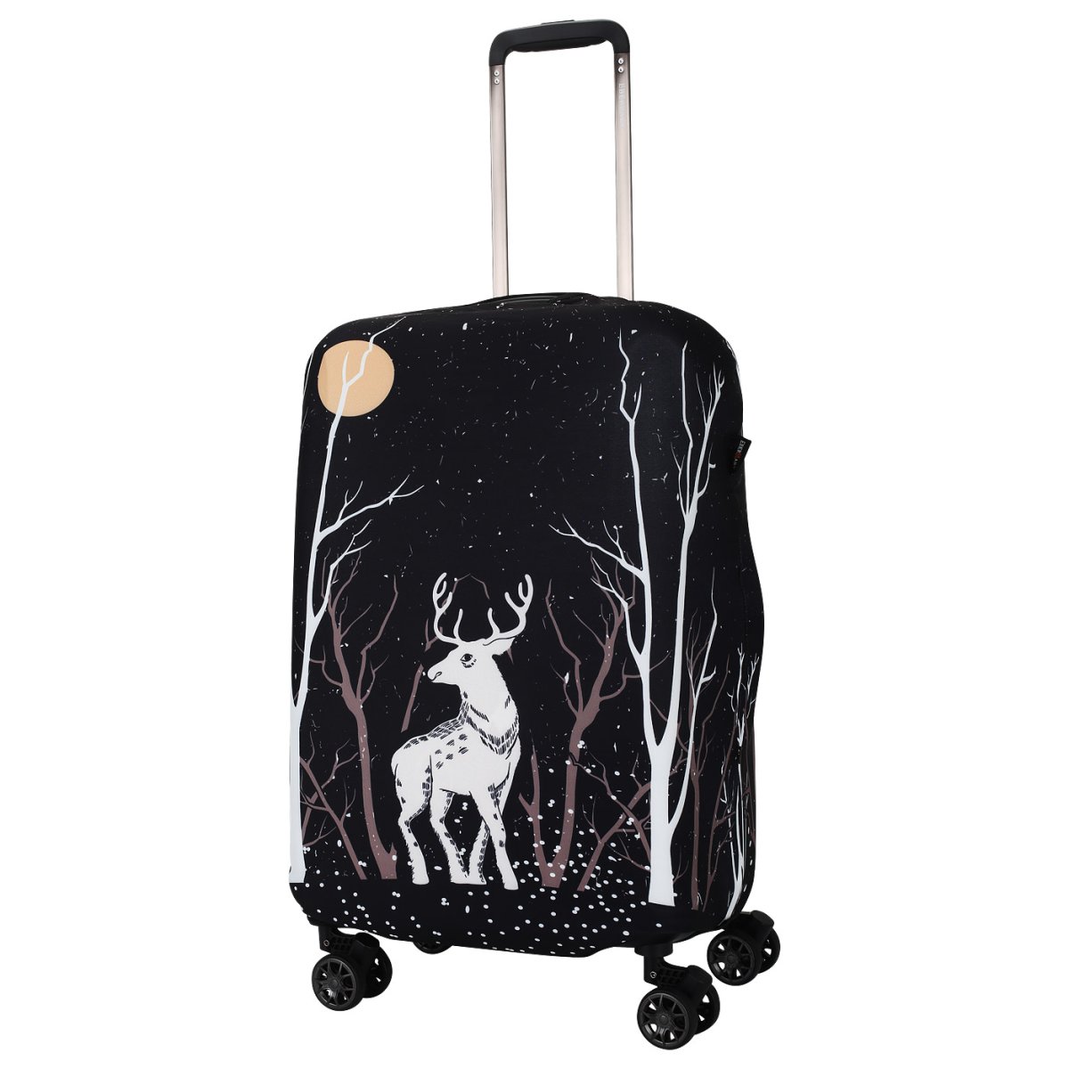 EBHP11-M Чехол для чемоданов Night Deer (черный/спандексM/Eberhart)