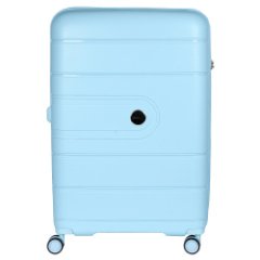 EN9520-28-9 Чемодан 4-х колесный 100% полипропилен FABRETTI  (Голубой/51*77*31/полипропилен/L/FABRETTI)