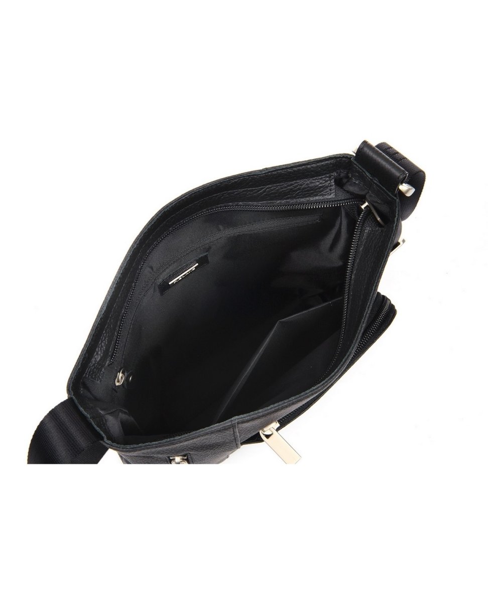 41576 Сумка TEODOR DEERSKIN кожа черный (Черный/24*28*4,5/натуральная кожа/R.Blake)