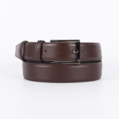 IRKUTSK05-J-02 Ремень мужской Jonas Hanway (т.коричневый) (Коричневый/110-130 см/натуральная кожа/Jonas Hanway)