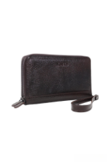 0890-04 Клатч натуральная кожа KARYA (Коричневый/21*12*5/натуральная кожа/KARYA)