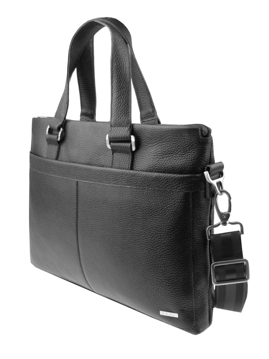 43424 Сумка RONALD DEERSKIN кожа (черный) (Черный/38*26,5*4,5/натуральная кожа/R.Blake)