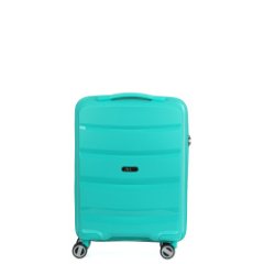 EN7520-20-111 FABRETTI Чемодан 4-х колесный 100% полипропилен (Бирюзовый/38*55*18/полипропилен/S/2,8 кг/FABRETTI)
