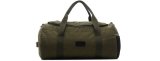 М-709 Сумка спортивная брезент хаки (Хаки/47*25*25/брезент/NTL Continent)