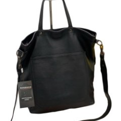 8775К Сумка женская натуральная кожа (black) (Черный/27*34*10/натуральная кожа/Redmond)