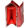 CS21-02B Женский кошелёк (Красный/13*9*2,5/натуральная кожа)