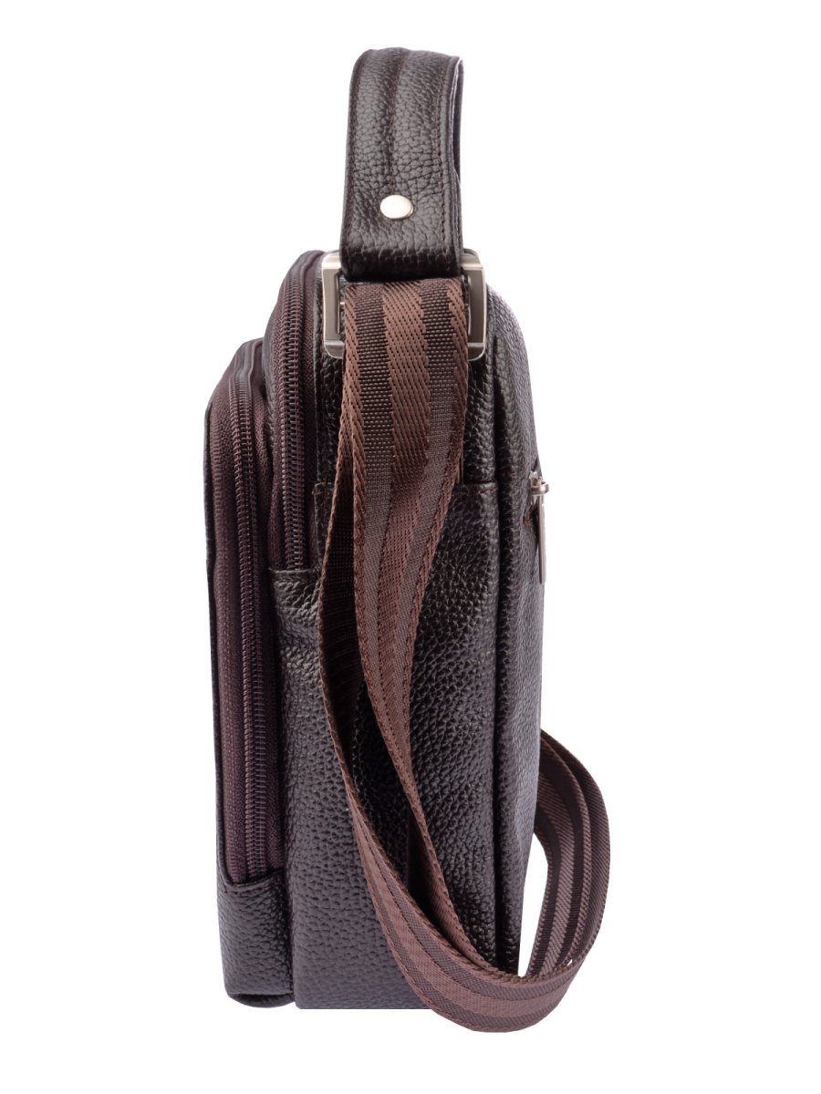 46879 Сумка DYLAN DENVER кожа (шоколад) (Коричневый/20*23*7/натуральная кожа/R.Blake)