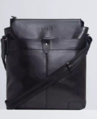 1609LN Сумка мужская Черный (Черный/26*33*7/натуральная кожа/Richet)