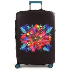 W1057-S FABRETTI Чехлы для чемоданов 92%полиэстер 8%спандекс (Черный/S/полиэстер/спандекс/FABRETTI)