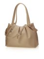 3866 Сумка женская карамель (Бежевый/Экокожа/Redmond)