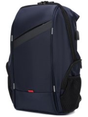 838NV РЮКЗАК 100% НЕЙЛОН (синий) (Синий/35*51*11/нейлон)