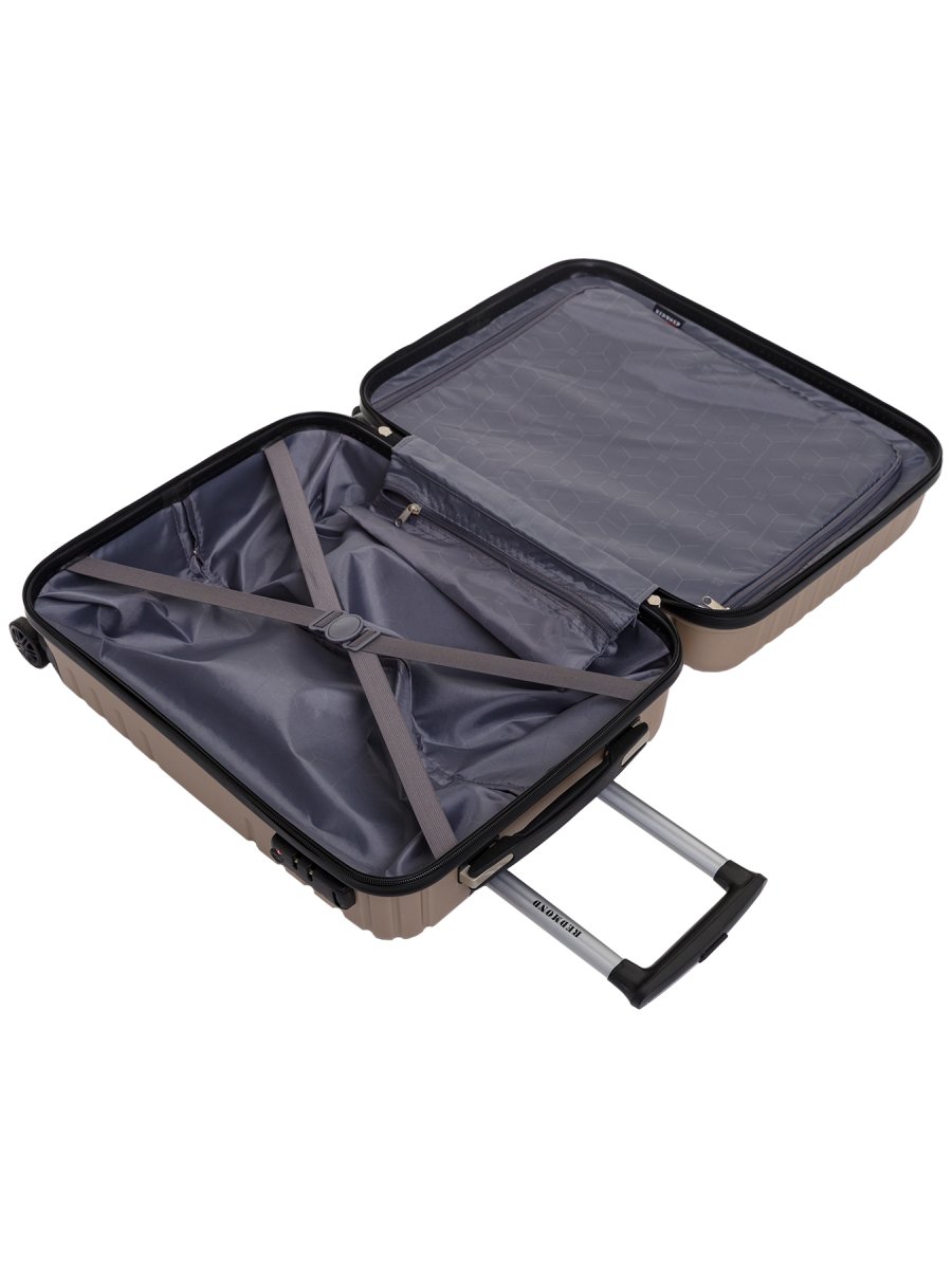 RB06C20CH Чемодан REDMOND АБС-пластик (Бежевый/55*39*22/АБС пластик/S/Redmond)