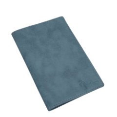 201-710-8 Обложка для паспорта кожа (Пеллекон) голубой (голубой/10*14/натуральная кожа/PELLECON)