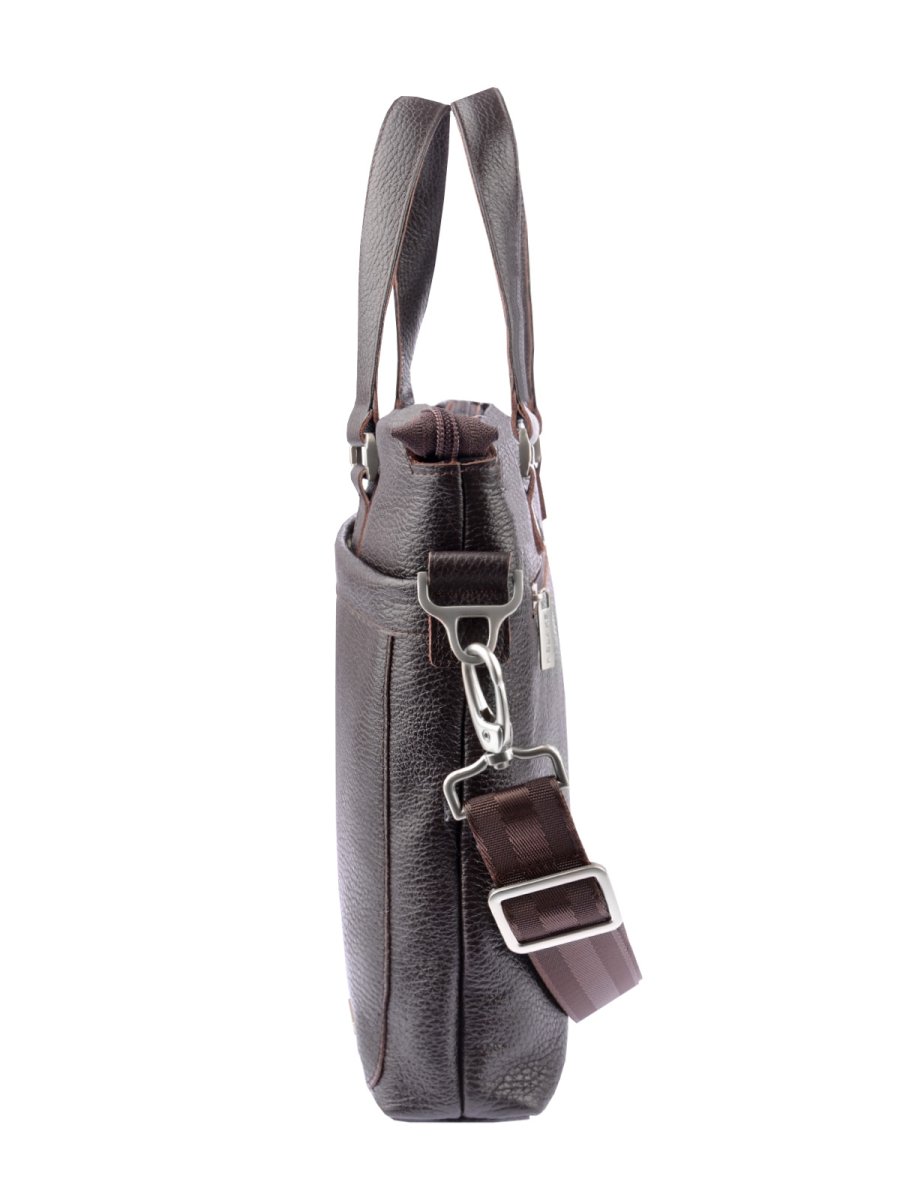 46887 Сумка RONALD DENVER кожа шоколад (Коричневый/38*26,5*4,5/натуральная кожа/R.Blake)