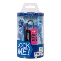 VG5133 (pastel pink) Дорожный замок Verage (Розовый/металл)