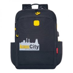 M-4-1 ACROSS Молодежный рюкзак (Черный/31*45*12/полиэстер/0,7 кг/Across)