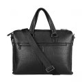 102-21549-1 Портфель мужской кожа (Пеллекон) (черный/38*30*6/натуральная кожа/PELLECON)