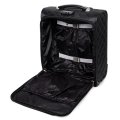 П7097ТС (черный) сумка Пилот термостежка 2 колеса (Черный/40*47*20/полиэстер)