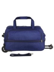 М-118 Сумка на колёсах St-wash синий (Синий/50*32*30/полиэстер/NTL Continent)