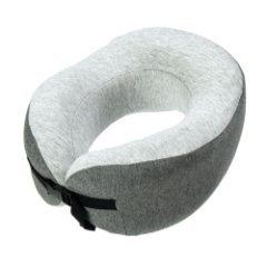 VG5215 (earth grey))) Дорожная подушка Verage (серый/25*23*11,5/синтетический трикотаж/Verage)