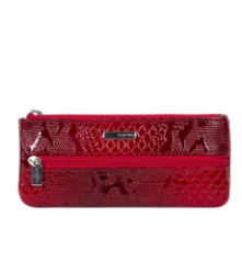 052-019 Ключница натуральная кожа KARYA (Красный/16*7*1,5/натуральная кожа)